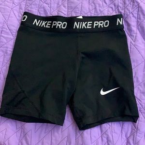 black nike pros
